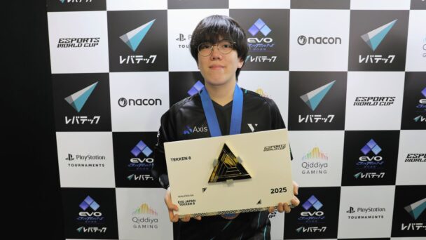 EVO JAPAN 2025にて鉄拳部門PINYAが4位に入賞しEWC出場権を獲得！